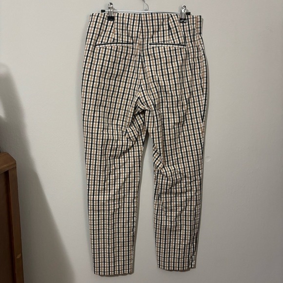 A‎ New Day Checkered High Rise Ankle Pants Plaid - Picture 6 of 10